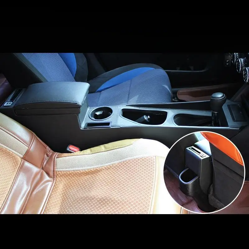 protector Accessories Car-styling Car Arm Rest Automobiles Modified Decoration Mouldings Styling Armrest Box FOR Toyota Vios