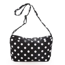 Ретро горошек сумки через плечо для Для женщин Дамская Мода Роскошные сумки на плечо Сумочка-мессенджер для шопинга сумка мини Повседневное Satchels кошелек