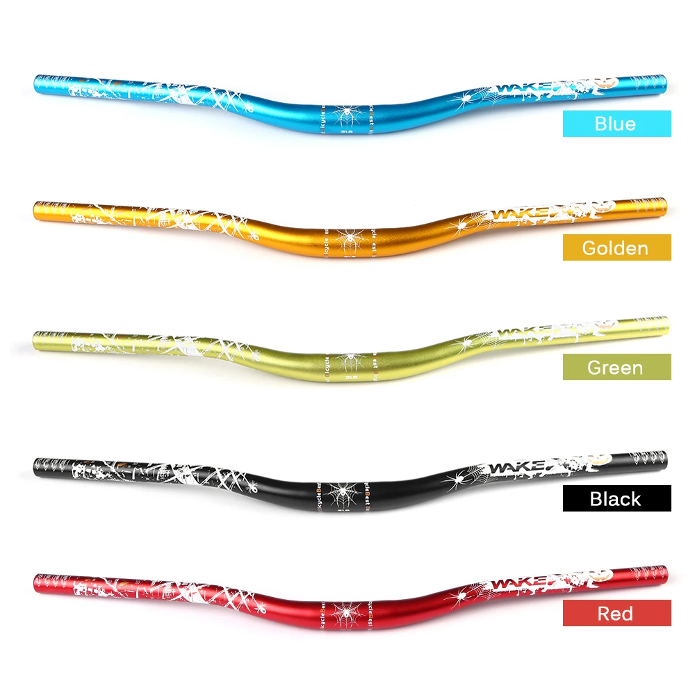 

Wake 31.8 x 720 mm MTB Mountain Bike Bicycle Riser Handlebar Aluminum Alloy Handlebars Replacement Handle Tubes bike accessories