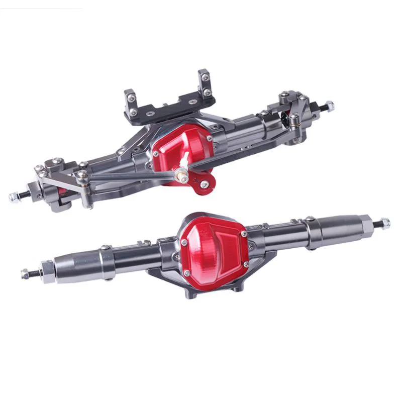 

1:10 climbing metal axle SCX10 axail RC4WD D90 climbing car aluminum alloy front and rear axle assembly
