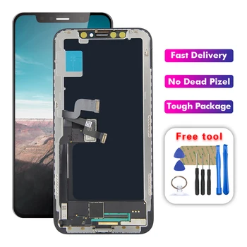 

For iPhone X 10 OLED LCD Touch Screen Digitizer Replacement Assembly