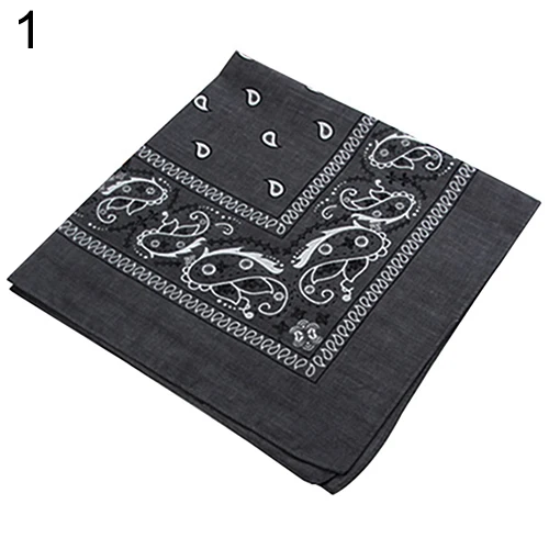 men scarf style Newly arrived women men hair band sport square head scarf handkerchief 55x55cm mens red scarf