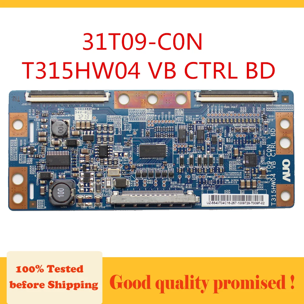 T con плата T315HW04 VB CTRL BD 31T09 C0N профессиональная тестовая бесплатная доставка