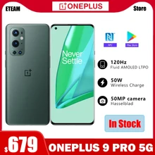 OnePlus 9 Pro 5G Global Rom Smartphone 8GB 128GB Snapdragon 888 120Hz Fluid Display 2.0 Hasselblad 50MP Ultra-Wide