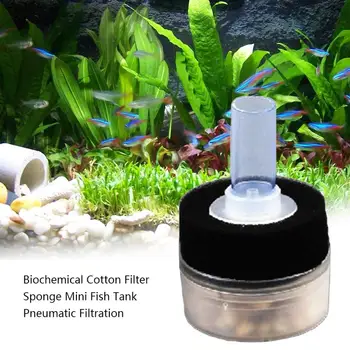 

Mini biochemical cotton filter high efficiency bacteria sponge mini fish tank pneumatic filter professional