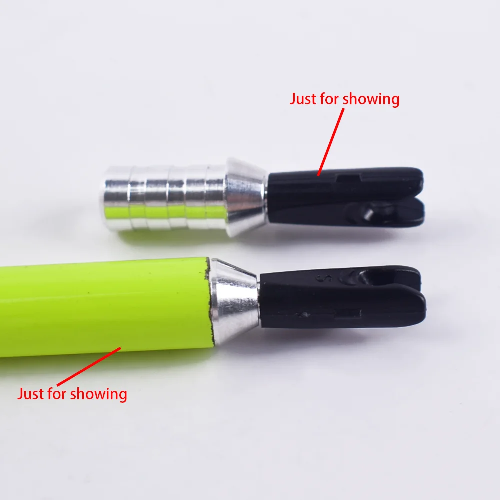알루미늄 화살 노크 테일 보호 양궁 화살 사냥 용 50 PCS ID 4.2mm ID6.2mm, 못 박는 화살 노크 핀