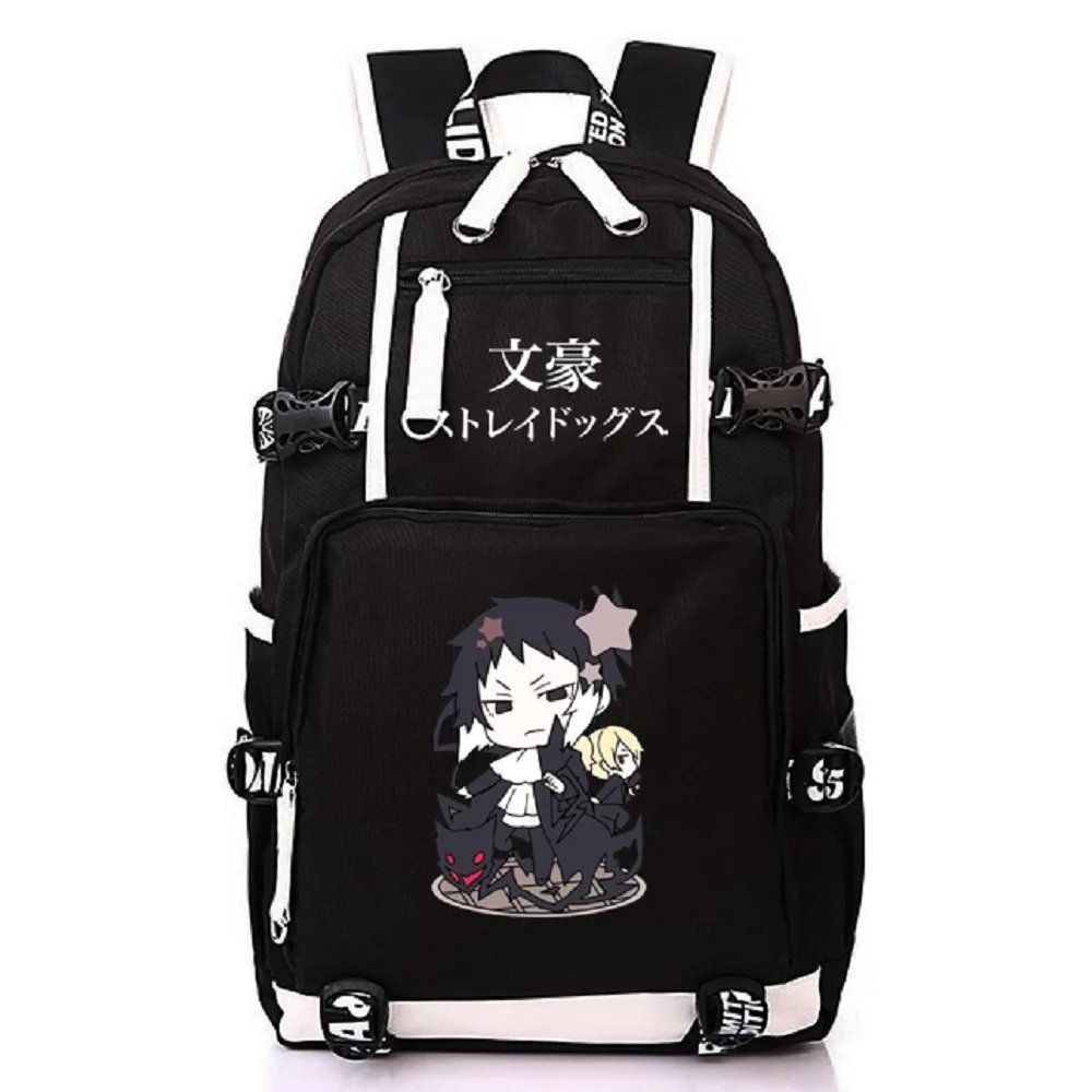 

Unisex Anime Cartoon Bungo Stray Dogs Nakajima Atsushi Travel Rucksack Casual Schoolbag Student Backpacks