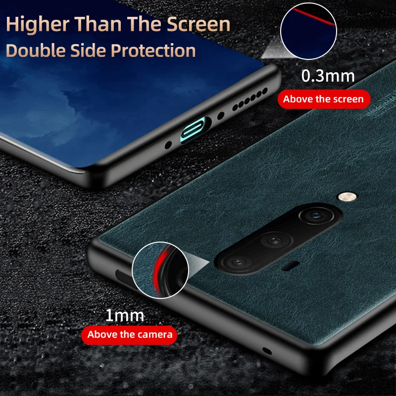 Настоящий масляный воск кожаный чехол для телефона для Oneplus 7T Pro 7 Pro 6 6T 7TPRO чехол для One Plus 7 Pro 5 5T 7 7Pro роскошный