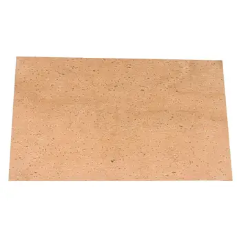 

Yibuy 0.8mm Thick Cork Flat Pads Wood Musical Oboe Gasket for Bassoon Brown