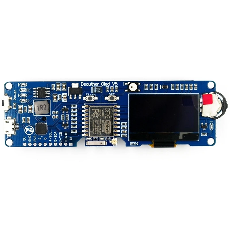 Wi-Fi Deauther Oled V5 Esp8266 макетная плата 18650 защитный чехол с защитой от полярности батареи антенна 4Mb