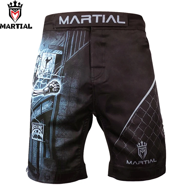 2020 новый дизайн борьба с деревней шорты для боевых искусств BJJ|thai trunks|mma shortsshort de boxe