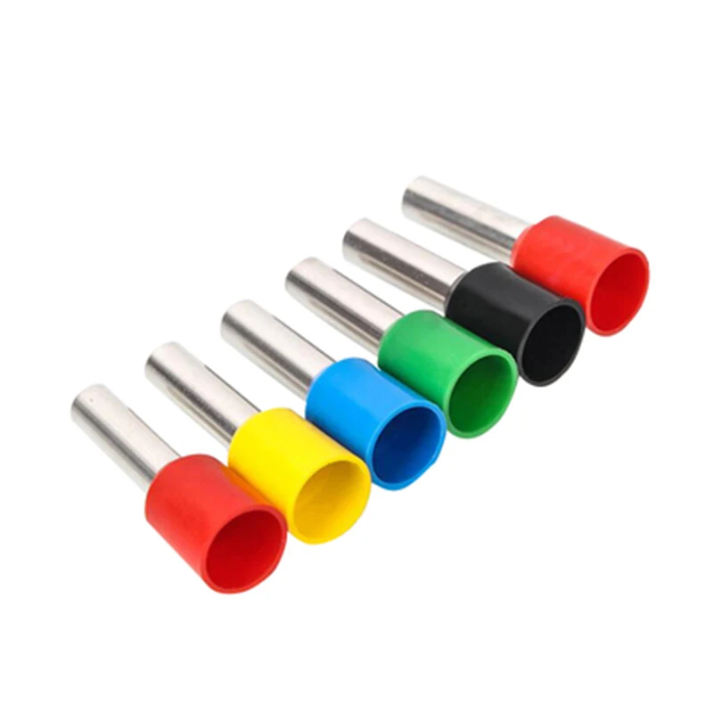 

E1008European-type Pipe Terminal Wire Connector Cold Pressure Pin Tube Type Terminals