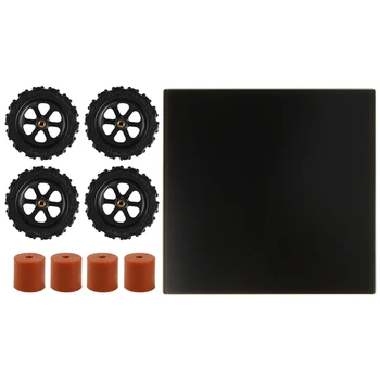 

3D Printer Parts Glass Plate 310X310mm Heat Bed Lattice Glass Hotbed Build Plate 3D Printing for CR-10S Pro MK2 MK3