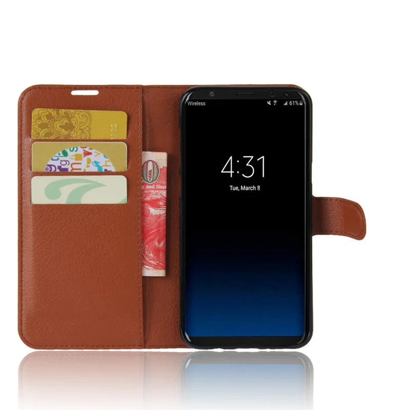 Магнитный Флип-кейс для samsung Galaxy S8 Plus, мешки кожаные для телефона, чехол для samsung s8 S 8 Plus, чехол-кошелек для samsung S8, чехол