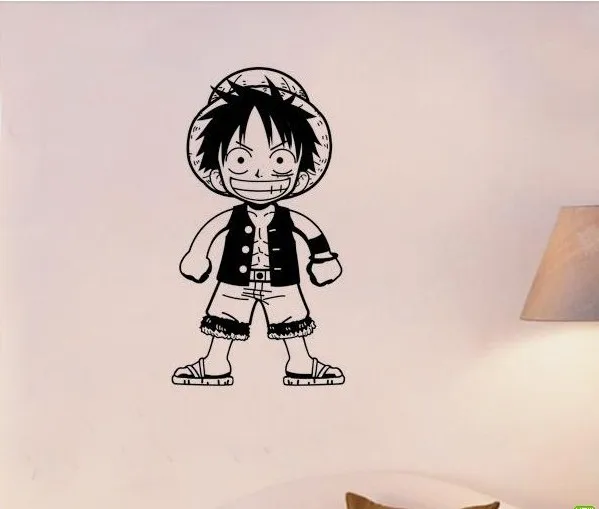 

Luffy ONE PIECE Wall Decal Vinyl Wall Stickers Decal Decor Home Decorative Decoration Anime ONE PIECE Car Sticker