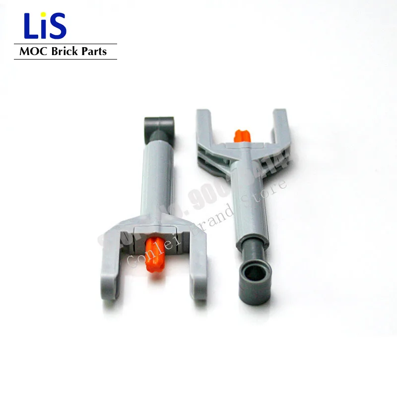 4Pcs/lot High-Tech Telescopic Push Rod mechanical MOC Building Block Technical Linear Actuator Compatible with 92693c01 4612100 | Игрушки и