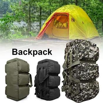 

90L Large Capacity Storage Bag Waterproof Outdoor Travel Backpack Multifunction Mountaineering Camping Hiking Luggage Tent Bag
