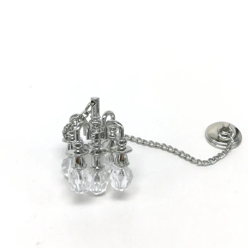 Кукольный домик [Золотой/Серебряный пятиголовый Droplight] миниатюрная конфетная игрушка сцена хрустальная лампа Модель Кукольный домик аксессуары