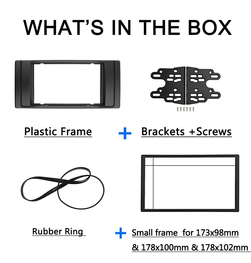 BMW 5 ø E53 X5 E39  CD DVD GPS ׷ ÷̾ г  Ʈ Ʈ ŰƮ ѷ    Double 2 Din Fascia