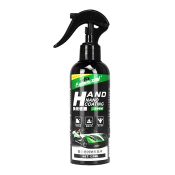 

120mL Coating wax Liquid Ceramic Spray Coating Top Coat Quick Nano-Coating Auto Spray Wax Spray bottle produce bright protect