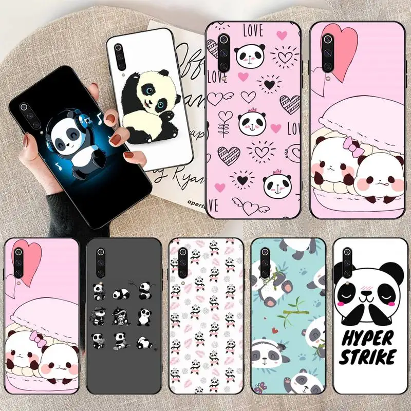 Чехол для телефона из мягкого силикона и ТПУ PENGHUWAN Smile cute Panda Bear Xiaomi Mi9 9SE 8SE Pocophone F1 Mi8