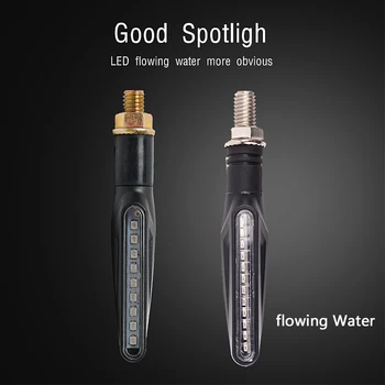 

Universal Car LED Flexible Turn Signal Indicator Amber Light for YAMAHA TMAX 530 2012-2016 500 2008-2011