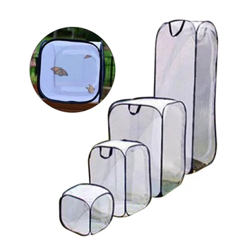 

Breeding Cages Net Cloth Praying Mantis Stick Insect Butterfly Cage Housing Enclosure New