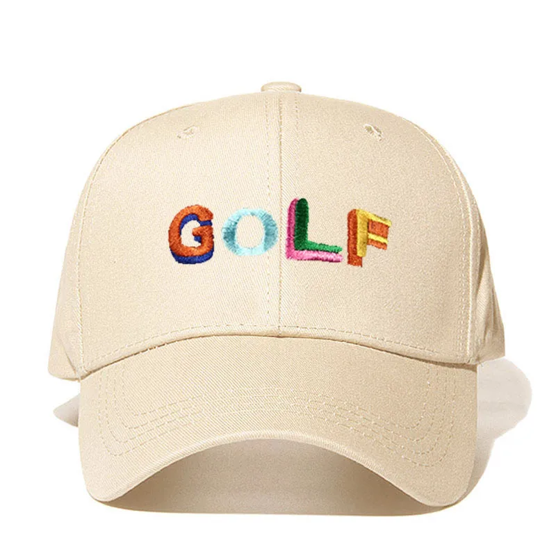 Бежевый Высокое качество папа шляпа Tyler The Creator кепка бейсболка Шапки Для мужчин Бейсболка Военная отец шляпа для гольфа Для женщин - Цвет: Бежевый