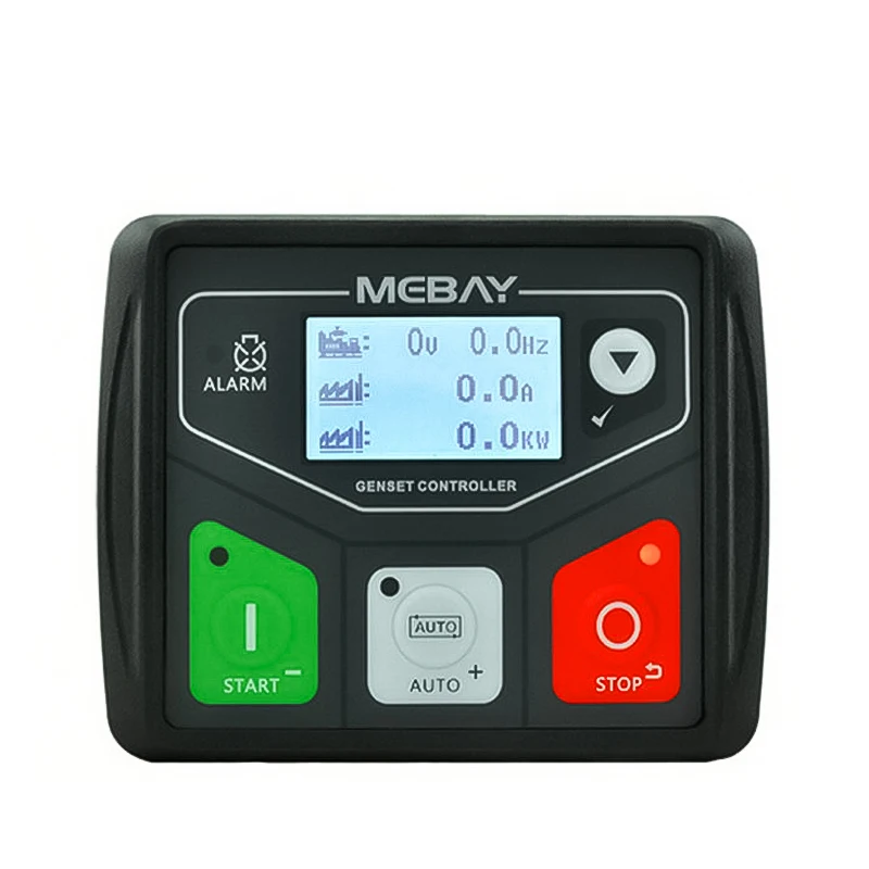 Módulo de Controle Controlador de Genset Mebay Gerador Painel Diesel Pequeno Usb Programável Conexão pc Dc30d controlador de genset diesel pequeno, usb programável, conexão pc
