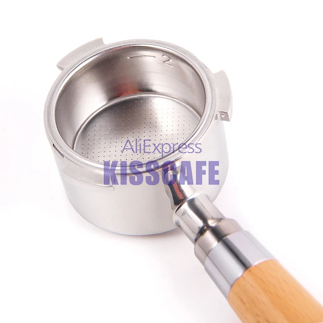 Coffee Bottomless Portafilter For Delonghi EC680/EC685 Filter 51MM Stainless Steel Replacement Filter Basket Coffee Accessories - Image 5