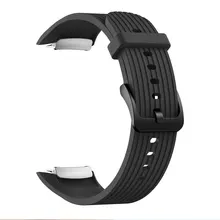 Soft Durable Wear-resistant Silicone Replacement Strap Wristband Metal Buckle For Samsung Gear Fit 2 SM-R360 Smart Watch Soft Durable Wear-resistant Silicone Replacement Strap Wristband Metal Buckle For Samsung Gear Fit 2 SM-R360 Smart Watch