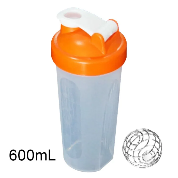 400/600ml протеин смешивание порошка чашки запаянный герметичный шейкер с перемешивающий шарик BB55