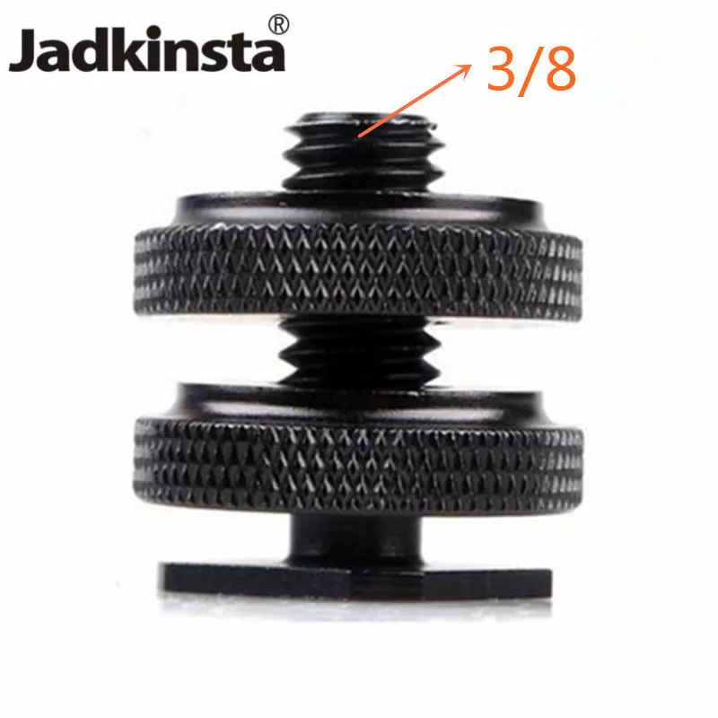Jadkinsta 50 шт. 3/8 двойные гайки Крепление Винт штатив Горячий башмак адаптер