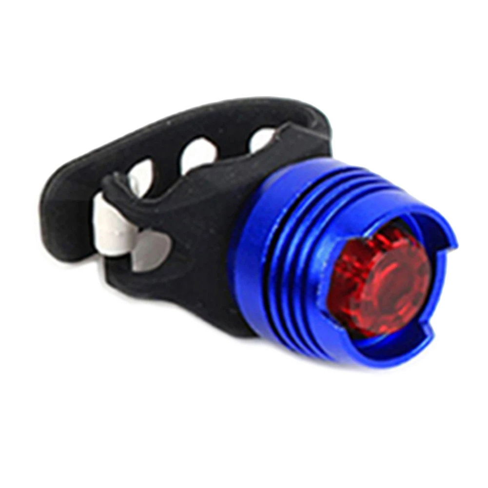 Top Bike Bicycle Cycling Front Rear Tail Helmet Red Flash Lights 3 Modes Safety Warning Lamp Waterproof Cycling Safety Light 1