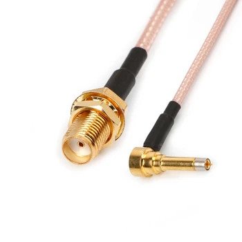 

MS156 Plug Male To SMA Female Test Probe RG178 RG316 Cable Leads 35cm L4MF