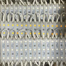 DC12V Светодиодный модуль 3 SMD 5054 холодный белый/красный/зеленый/синий/желтый/розовый/теплый белый водонепроницаемый IP66 супер яркая подсветка для вывесок