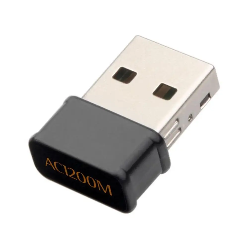 Мини сетевая карта для Windows Vista/XP/2000/7/8/10 2,4 ГГц 5,8 ГГц USB 1200 Мб/с беспроводной адаптер Рабочий стол для ноутбука