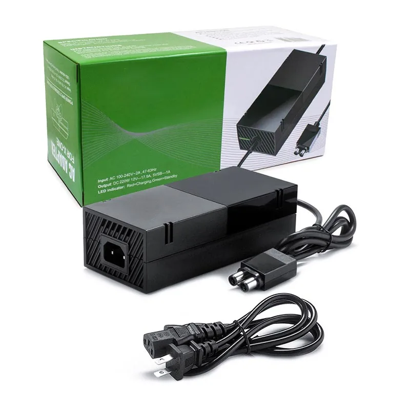 Адаптер переменного тока для xbox ONE хост-адаптер питания в 100-240 В зарядный кабель питания