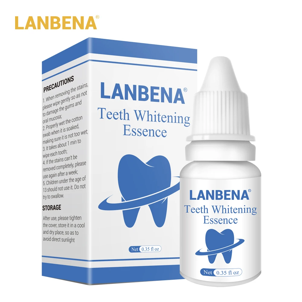 LANBENA отбеливание зубов пудра с эссенцией гигиены полости рта Чистящая сыворотка