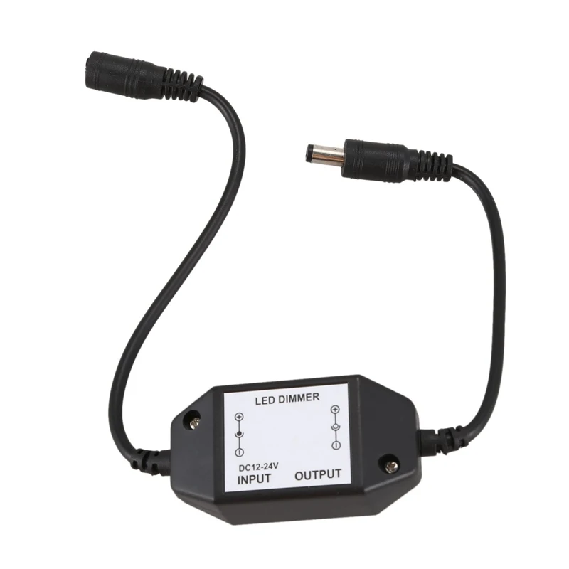 12 V/24 V 6A светодиодный регулятор яркости для легкой очистки цвета, черный