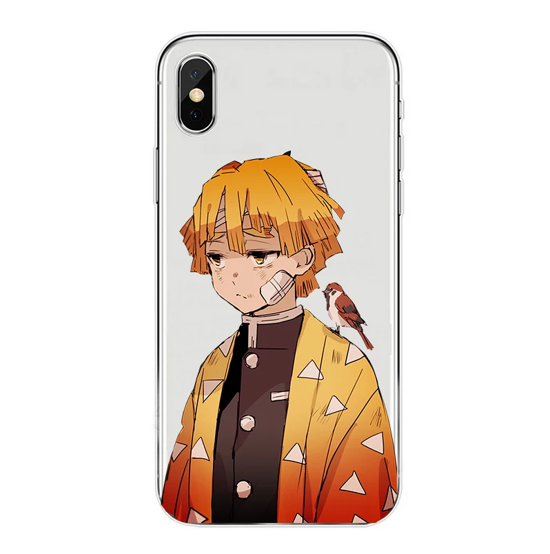 Kamado Nezuko Kimetsu no Yaiba Demon Slayer прозрачный мягкий чехол для iphone 8 7 6 plus 5 X XS XR MAX 11 11PRO 11MAX coque