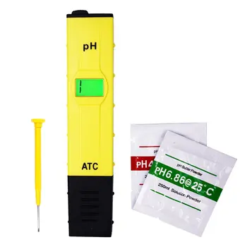 

Water Quality Analyzer High Precision Ph Meter Atc 0.01 Tester Backlight Automatic Temperature Compensation Ph Detection Pen