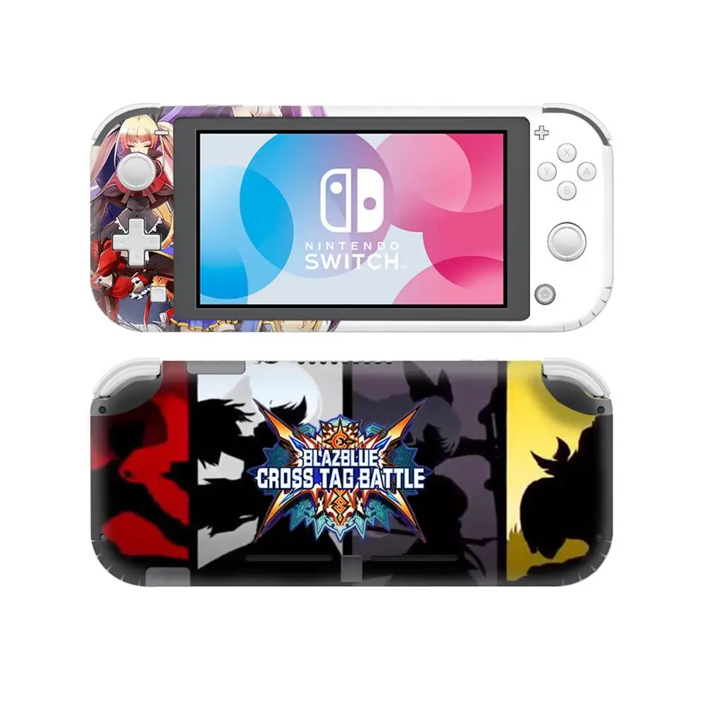 NS NX аксессуары виниловая кожа Наклейка для nintendo Switch Lite Защитная крышка наклейка виниловая кожа для кожи наклейка s 0329 - Цвет: Черный