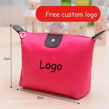 

100pcs Custom Product Free Print Logo Multi purpose Makeup bag Gift Bag phone bag Jewelry Storage Bag