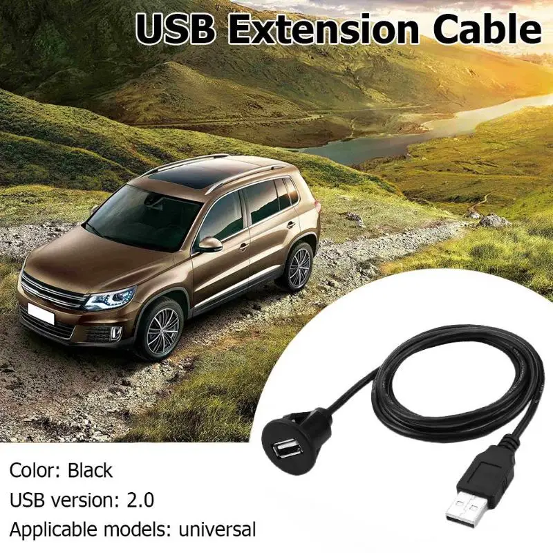 Автомобильный Dash флеш-удлинитель USB гнездо «Папа-мама» Универсальная панель обеспечивает зарядку устройства