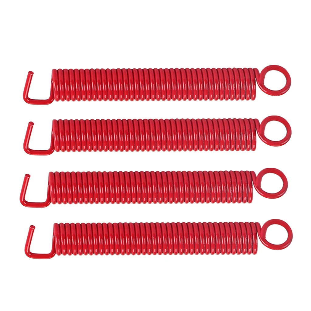 4 Pcs Iron Electric Guitar Tremolo Springs Replacement Bridge Tension For Bass Mounting Springs Guitar Parts Accessories