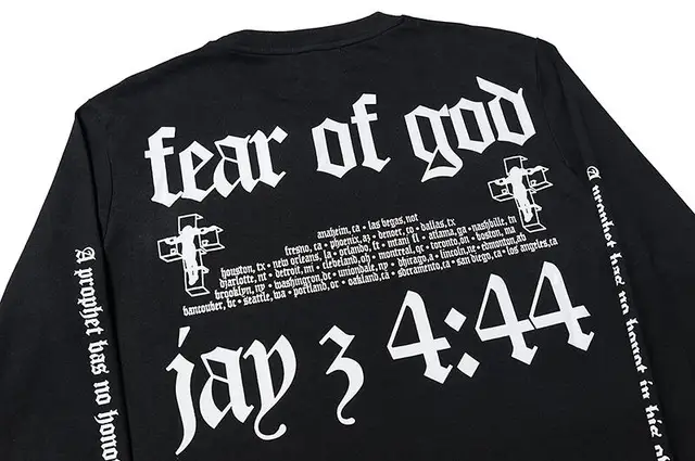 Authentic FEAR OF GOD Letter Print Men's and Women's Sweatshirt Boyfriend Gift lounge wear  streetwear 3
