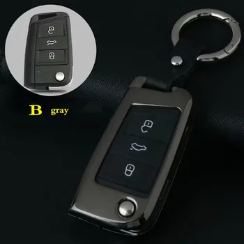 

car Key Cover case For VW polo Passat CC Tiguan Jetta MK5 MK6 Golf 6 7 Touareg Sharan Scirocco EOS Sagitar Lang Yi Bora Lingdu