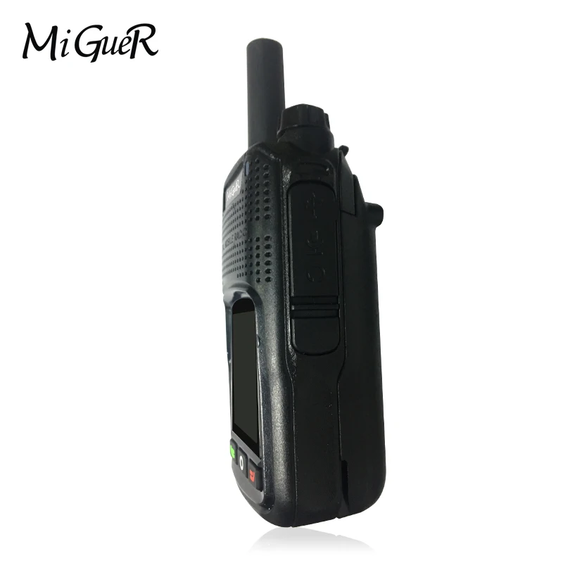 MiGueR T7 POC радио с 4G-LTE Walkie Talkie мобильный телефон NFC 1,7" дюймов ips HD Двойная карта широкая сеть 5000 мАч