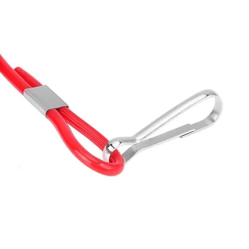 

Red Engine Switch Lanyard Motor Safety Kill Stop Key Plastic Waterproof 160cm